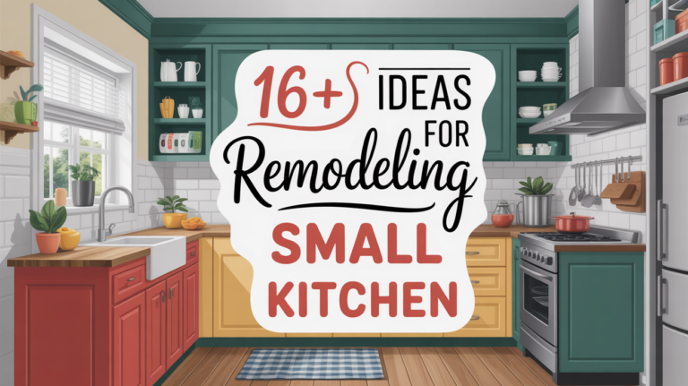 16+ Smart Ideas for Remodeling a Small Kitchen