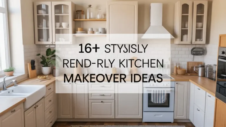 16+ Stylish Renter Friendly Kitchen Makeover Ideas