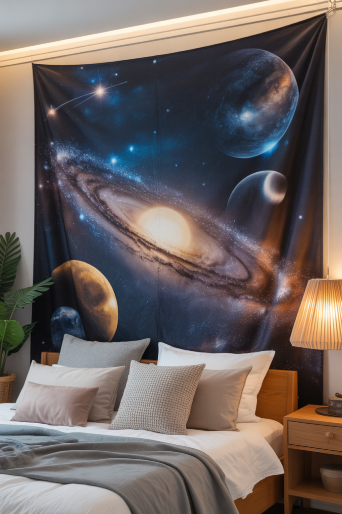 16. Celestial Wall Tapestries