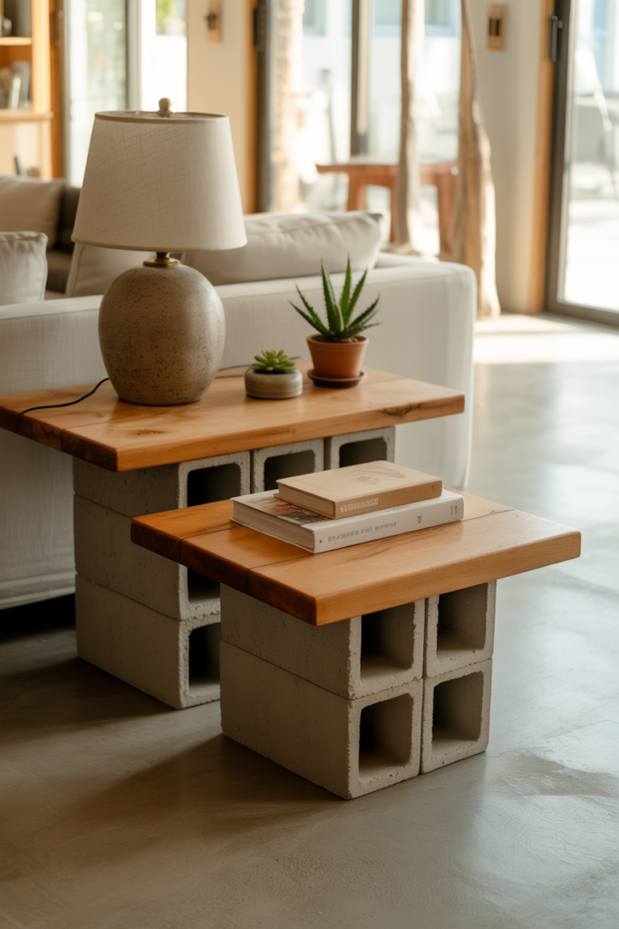 16. Compact Side Tables