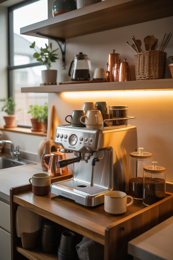 16. Make a Cozy Coffee Station