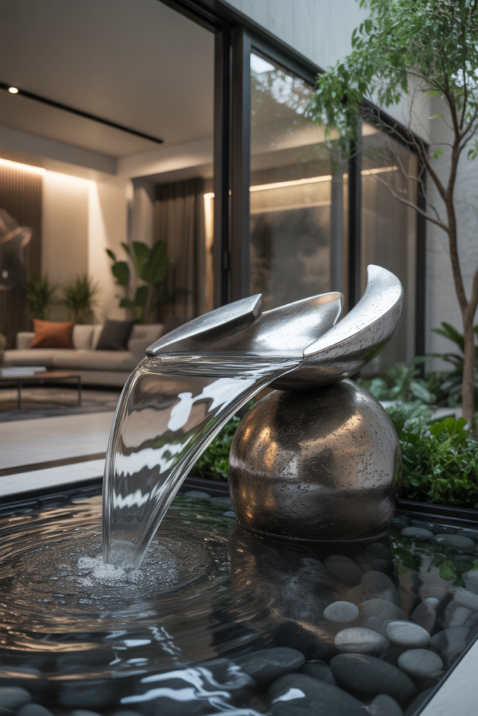 16. Indoor Water Sculptures