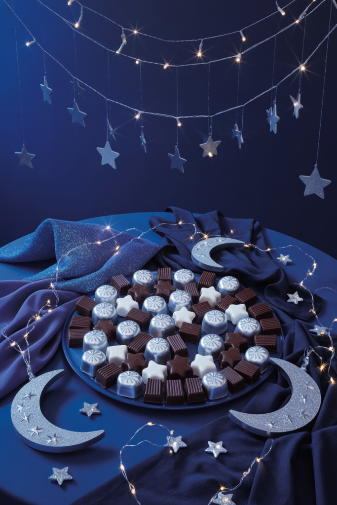 16. Magical Night Sky Candy Table Ideas