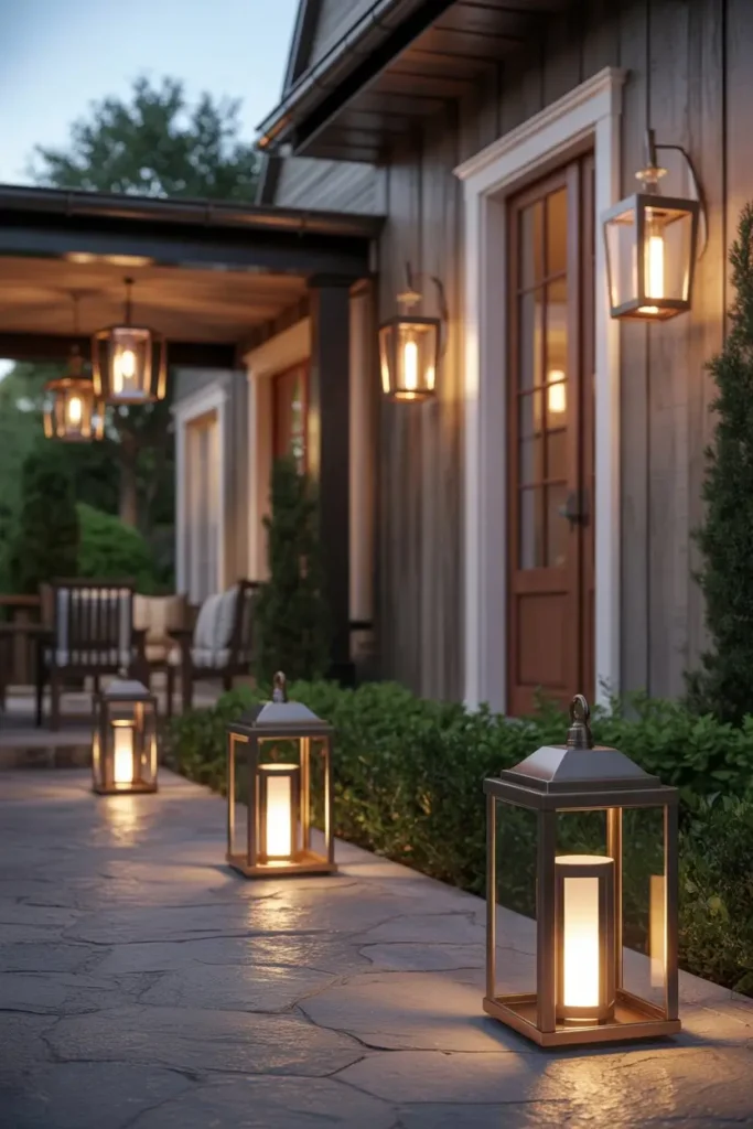16. Outdoor Transitional Lighting for Cohesion