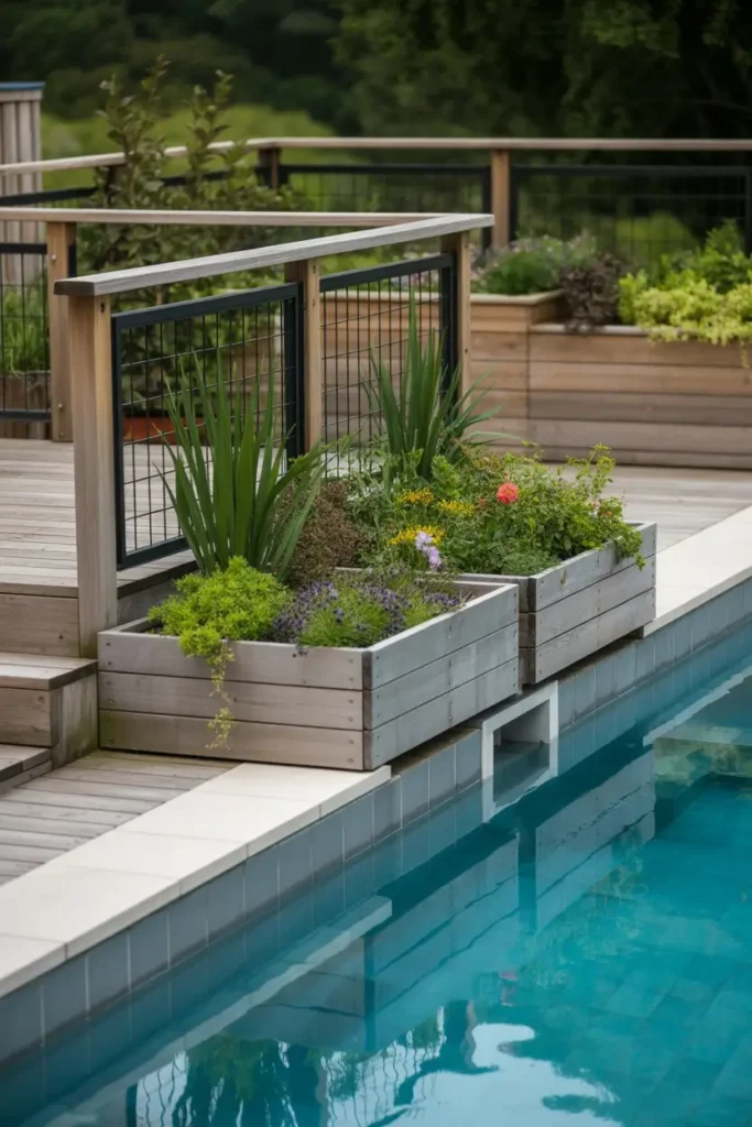 16. Planter Railings