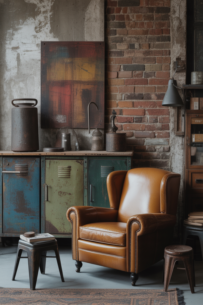 16. Vintage Finds With Industrial Character