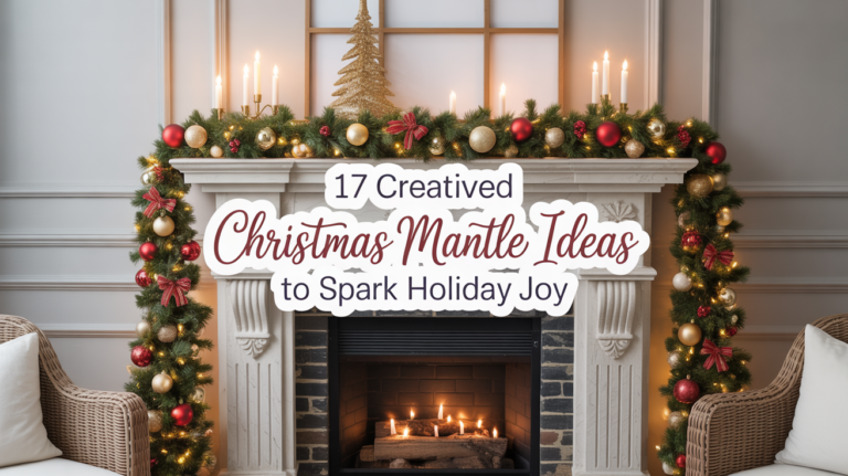 17 Creative Christmas Mantle Ideas to Spark Holiday Joy