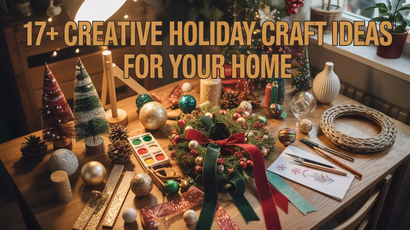 17+ Creative Holiday Craft Ideas for Your Home