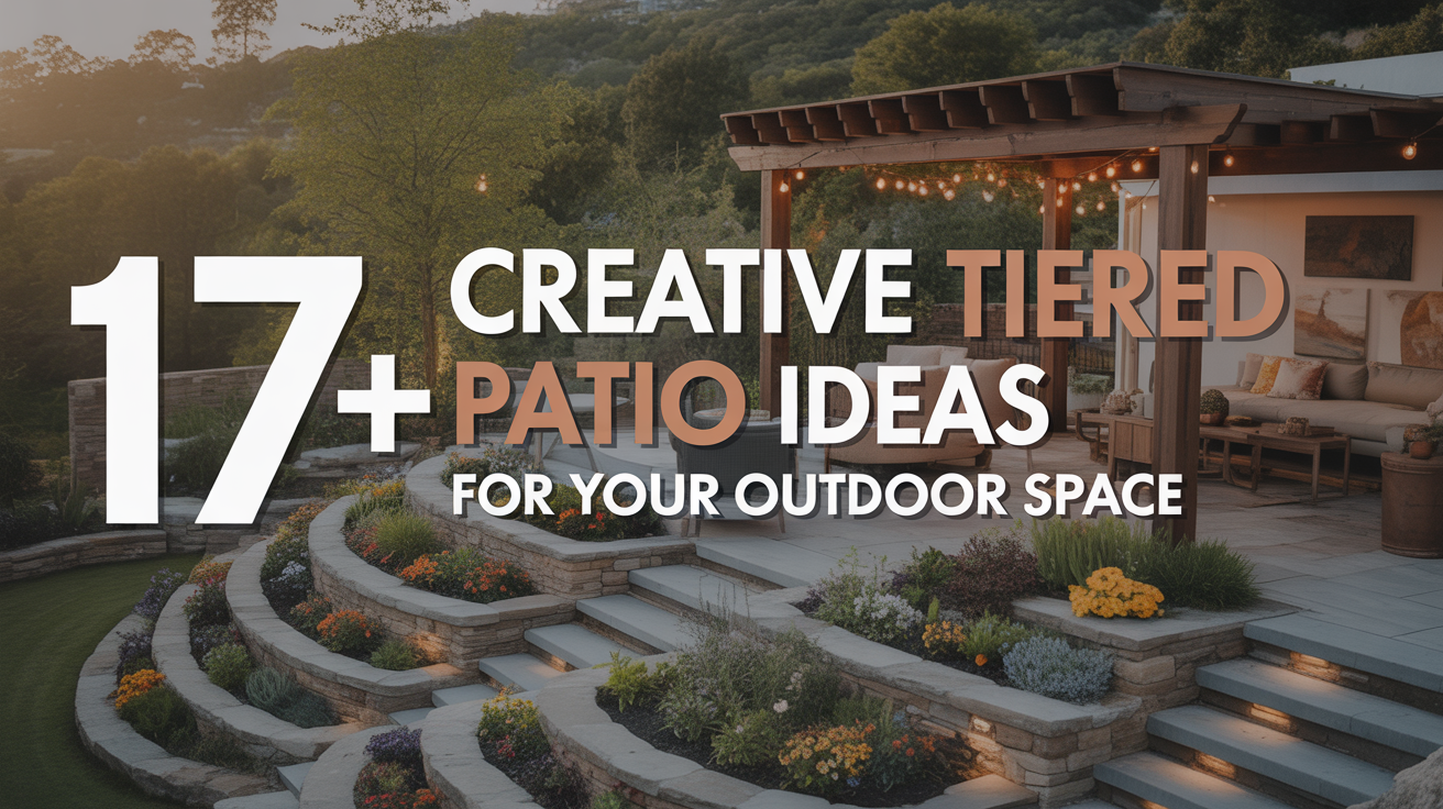 17+ Creative Tiered Patio Ideas for Your Outdoor Space