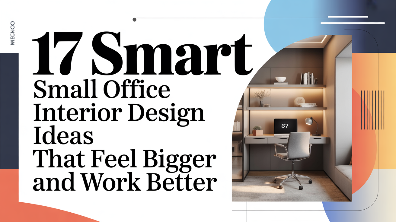 17 Smart Small Office Interior Design Ideas That Feel Bigger and Work Better