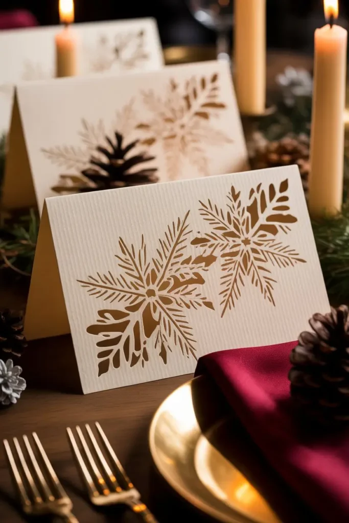 17. Customized Paper Place Cards