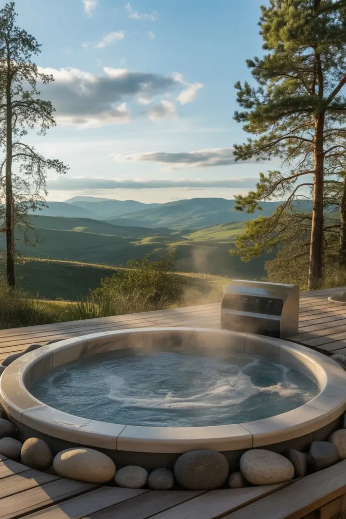 17. Hot Tub with Scenic Views and Open Space