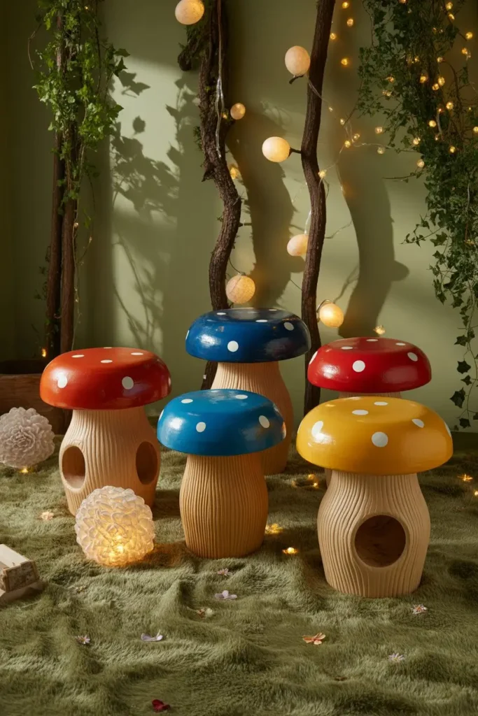 17. Magical Mushroom Stools