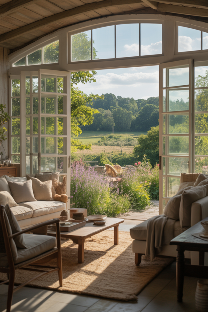 17. Outdoor Views from Farmhouse Interiors