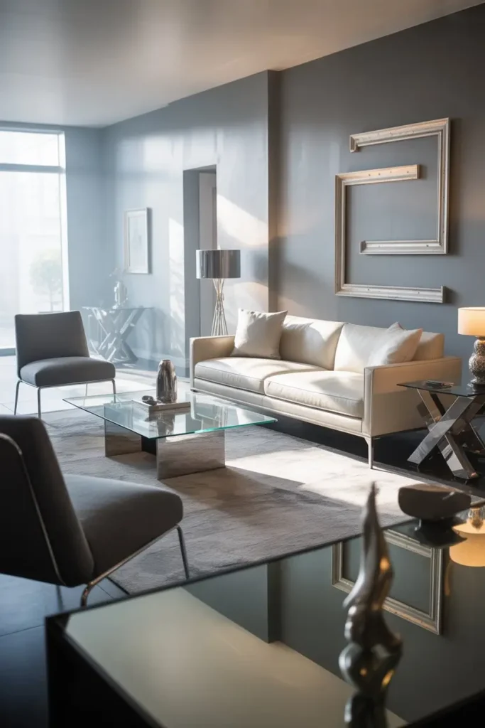 17. Silver Mist Gray for Bright Contemporary Spaces