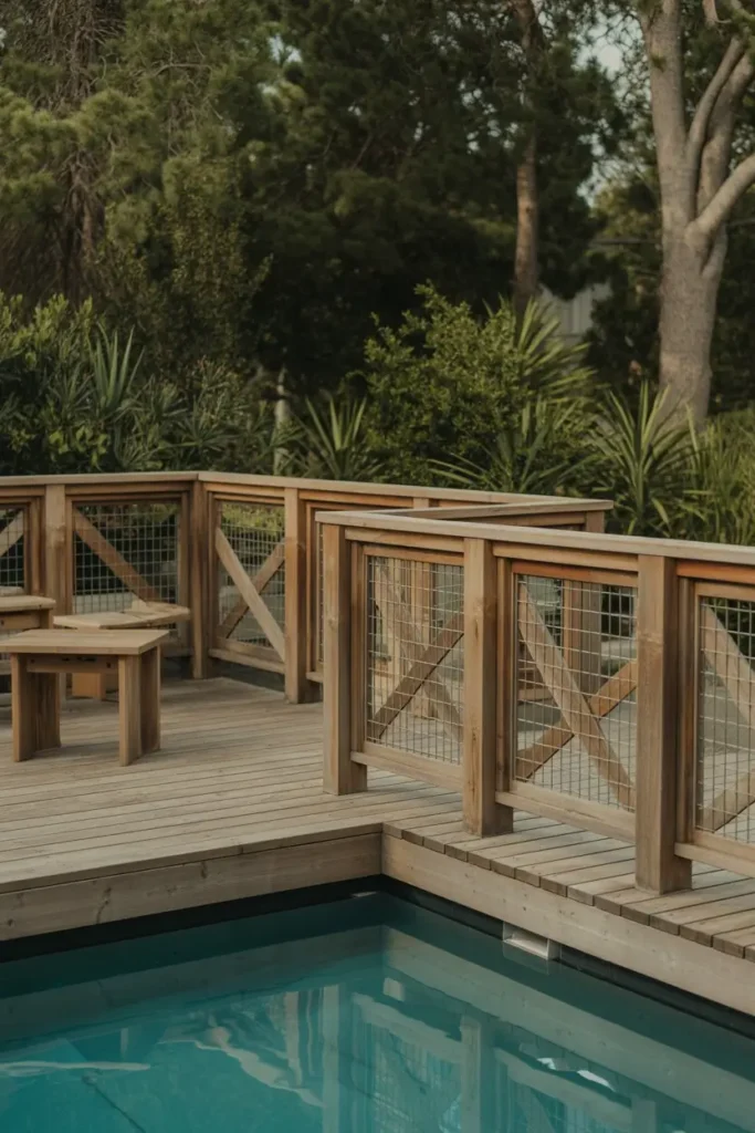 17. Sustainable or Recycled Material Railings