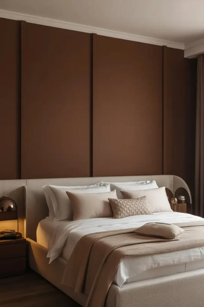 18. Chocolate Brown and Cream Luxury Feel