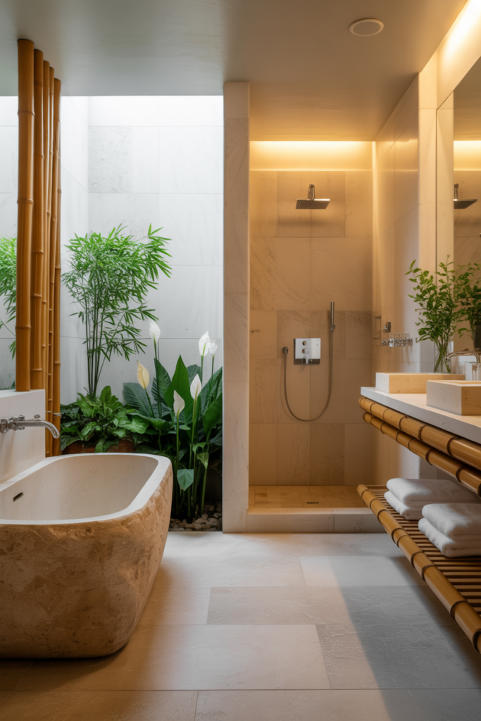 2. Luxurious Spa-Like Interiors