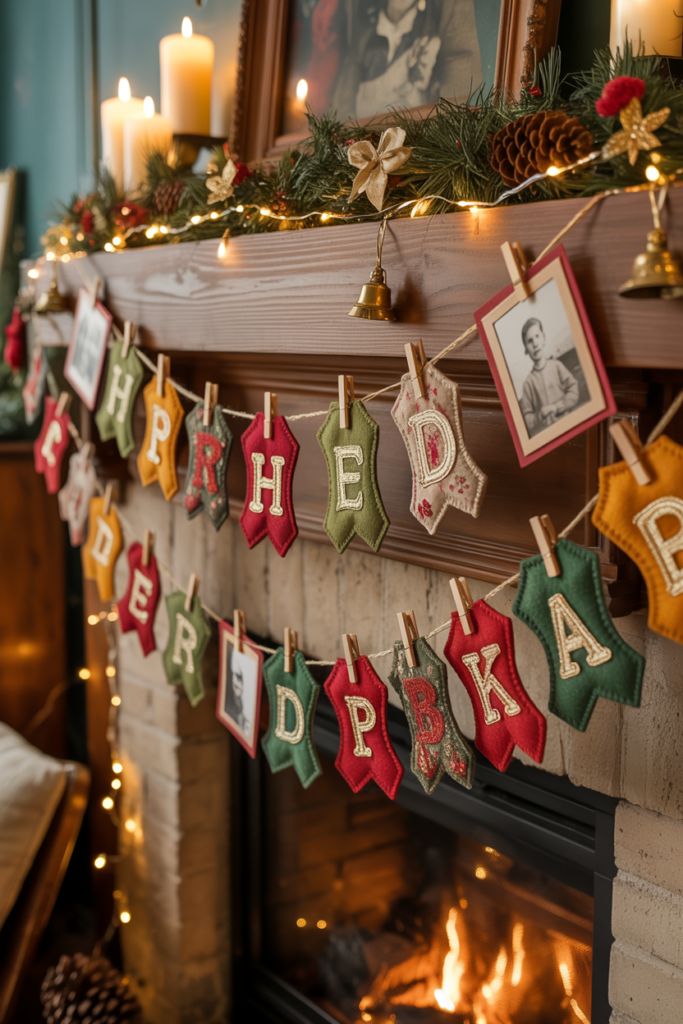 2. Personalized Holiday Garland
