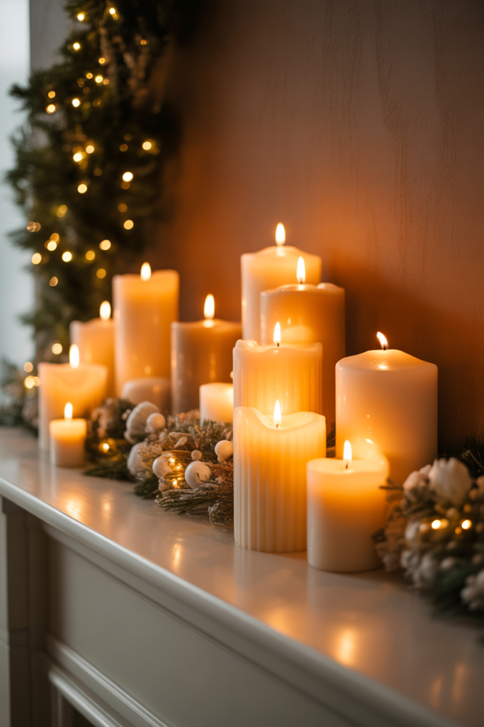 2. Soft Candle Clusters for Warm Light