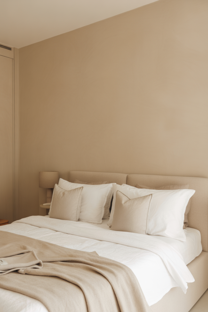 20. Sand Beige and Pure White Simple Ease