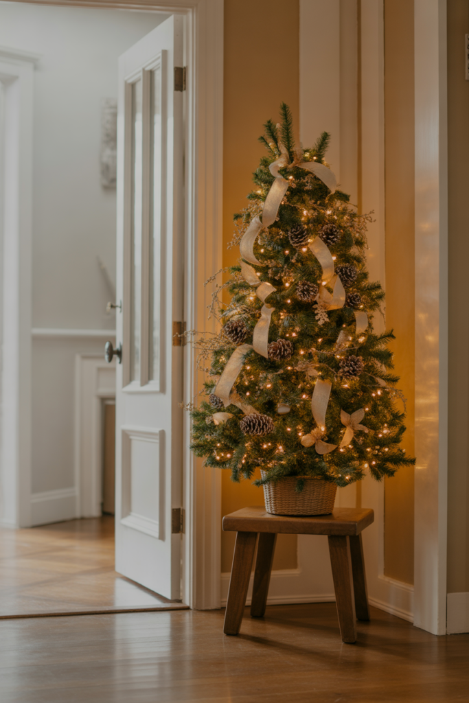 3. A Small Christmas Tree That Sets the Scene