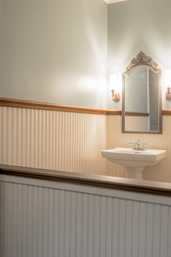 3. Board and Batten Wainscoting