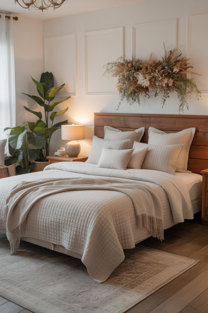 3. Cozy and Rustic Bedroom Retreats