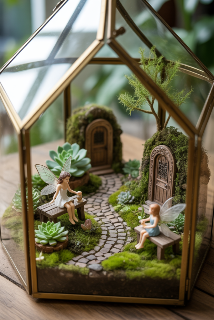 3. Fairy Garden Terrariums