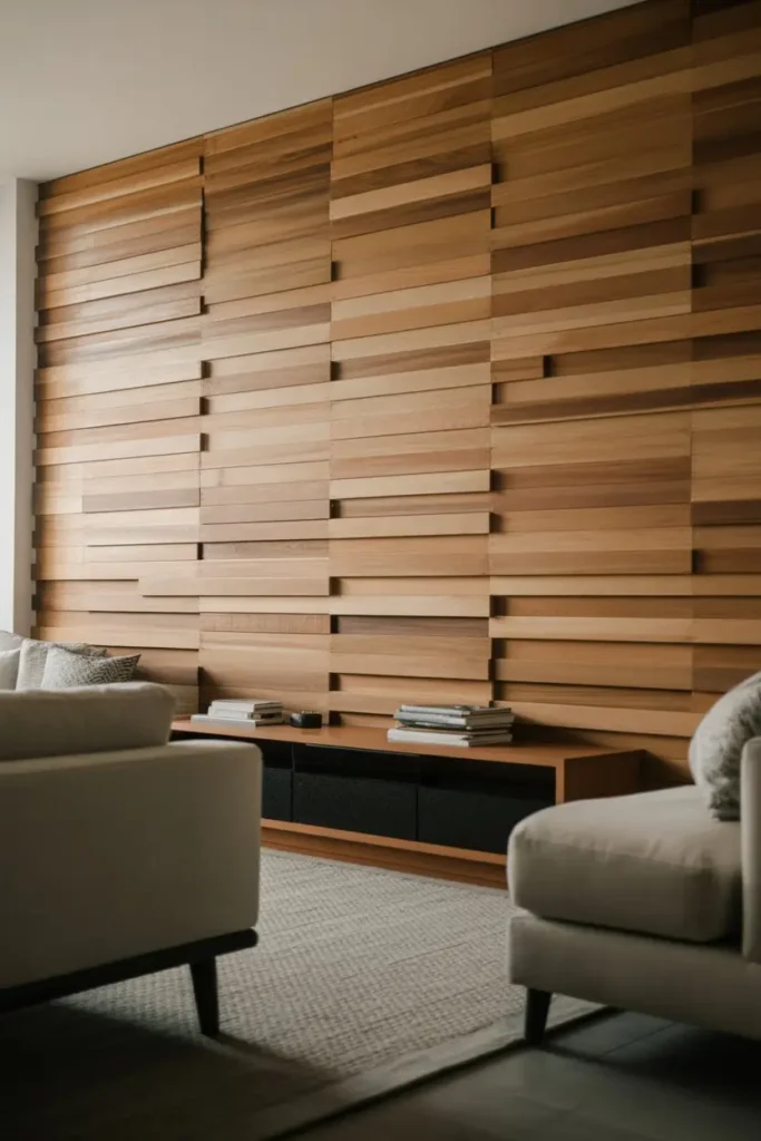 3. Horizontal Planks for a Sleek Look