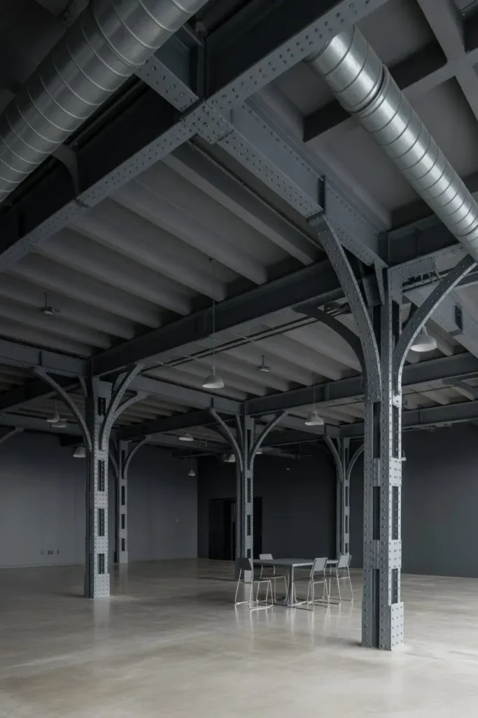 3. Open Ceiling Designs With Visible Structure