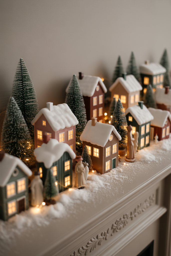 3. Winter Village Scene for a Story Look