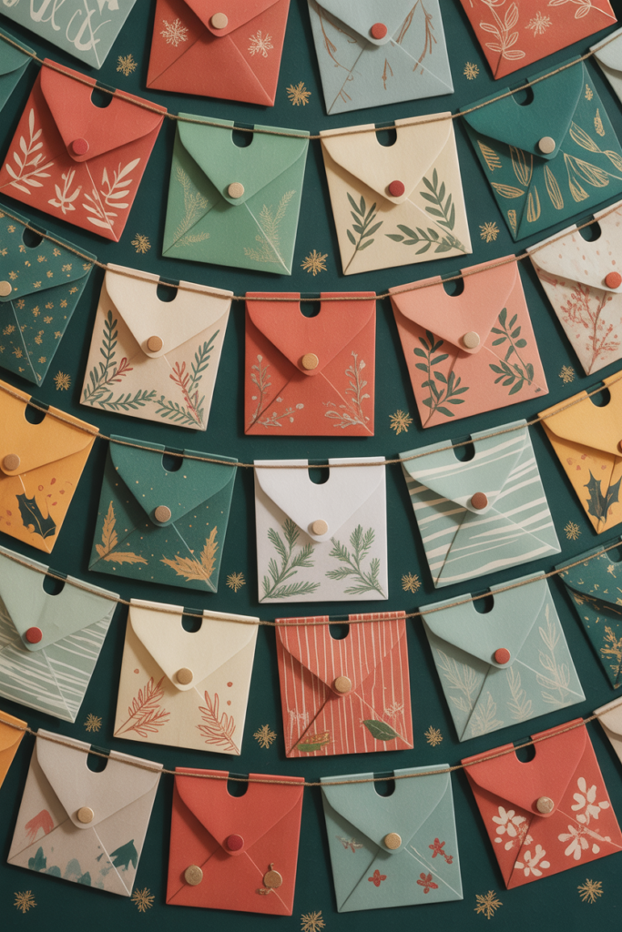 4. Advent Calendars with Paper Pockets