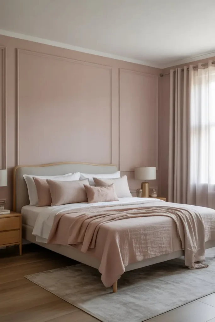 5. Blush Pink and Soft White Warmth