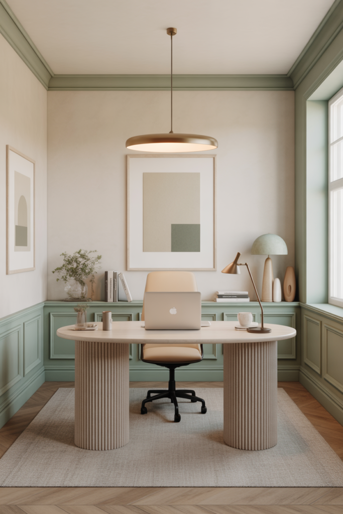 5. Calm Color Palette That Expands Space