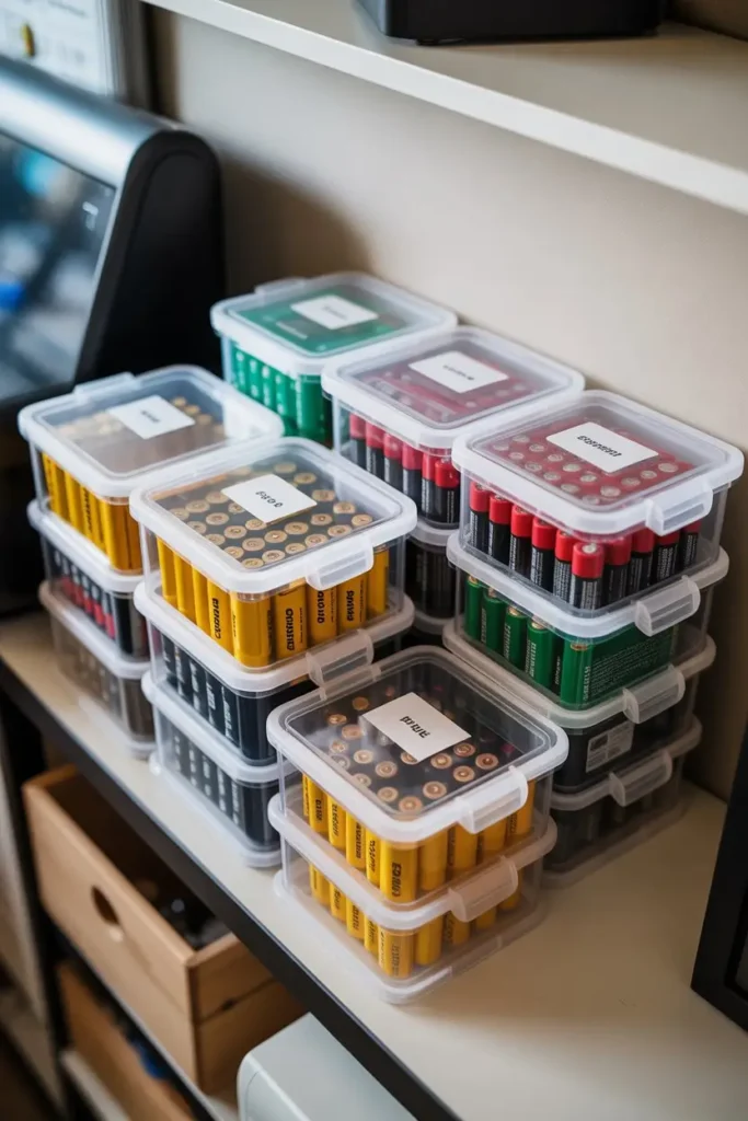 5. Compact Plastic Containers for Convenient Storage