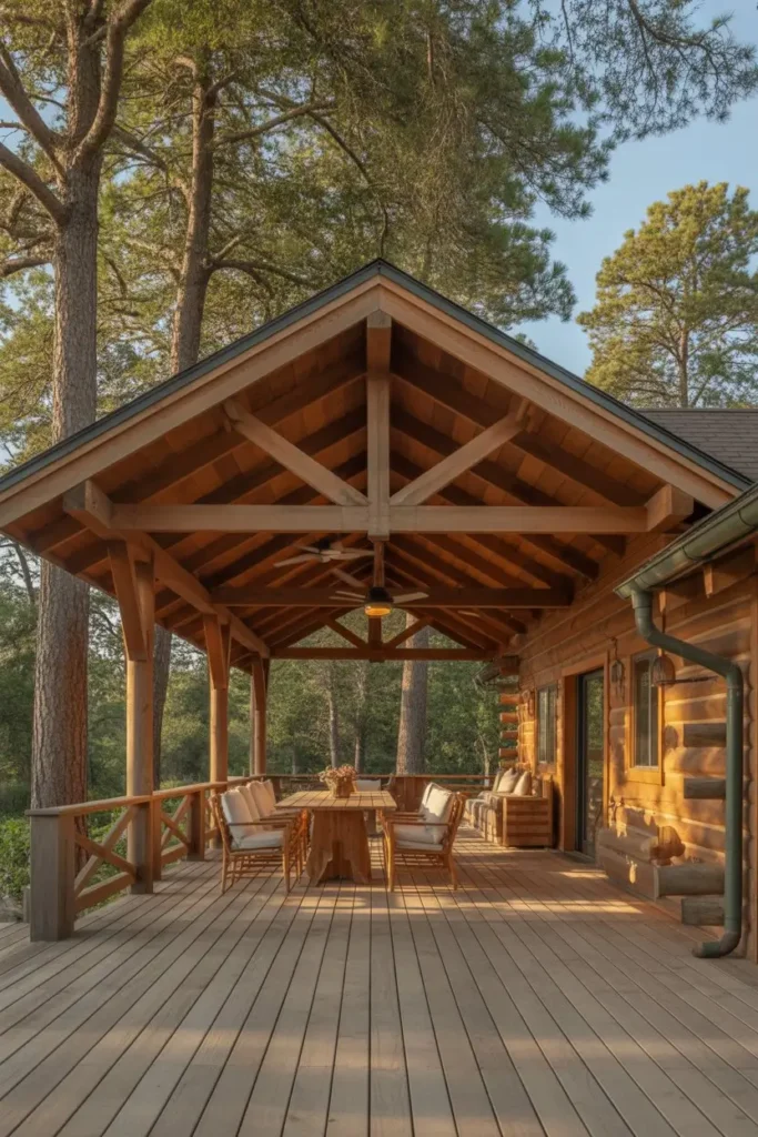 5. Covered Decks for Year-Round Comfort