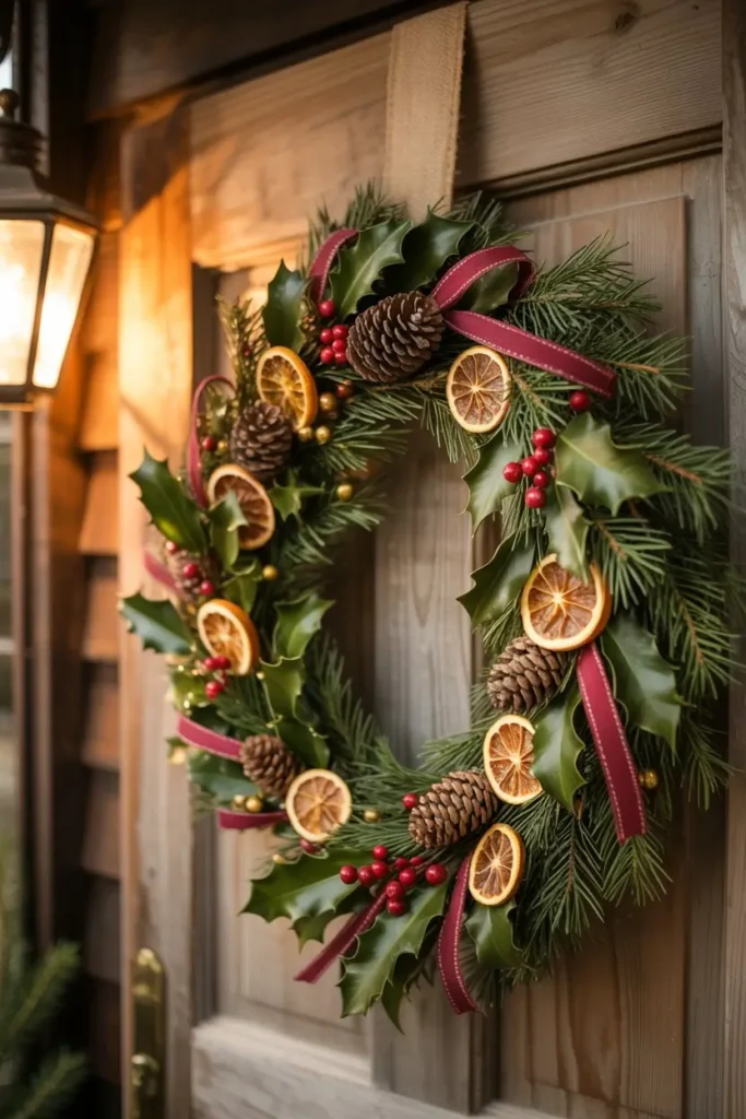 5. DIY Wreaths with Natural Elements