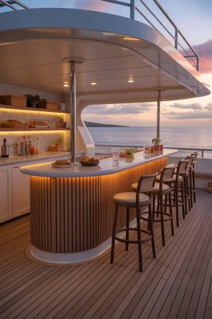 5. Family Friendly Bar with Seating Zone