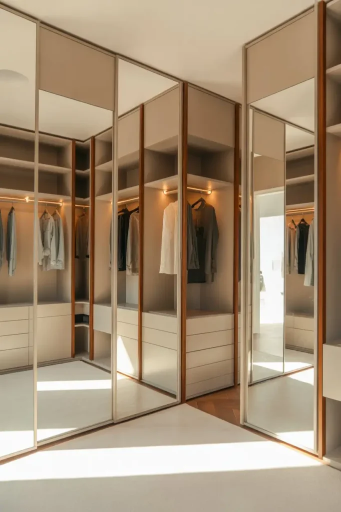 5. Full-Length Mirrors to Expand Space