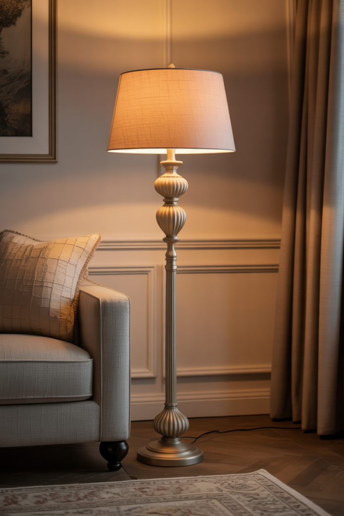 5. Transitional Floor Lamps for Layered Lighting