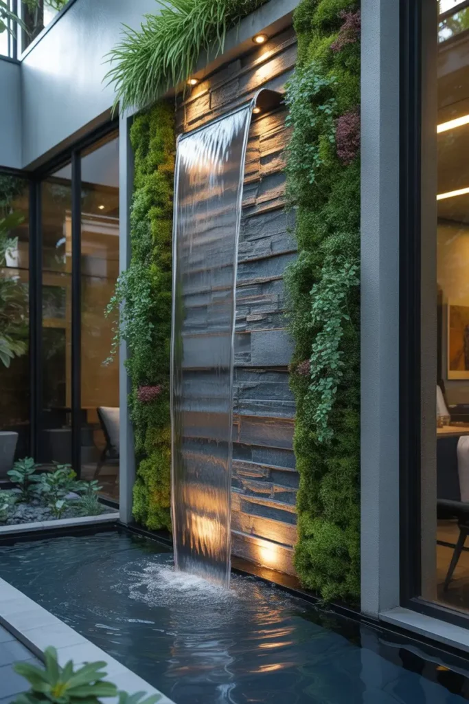 5. Vertical Water Walls