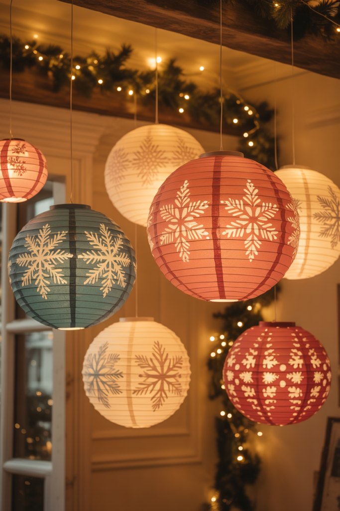 6. Layered Paper Lanterns