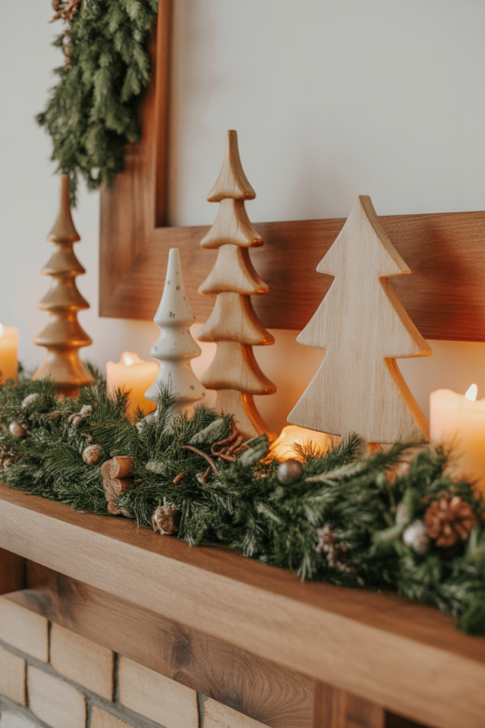 6. Rustic Wood Accents for a Cozy Cabin Feel