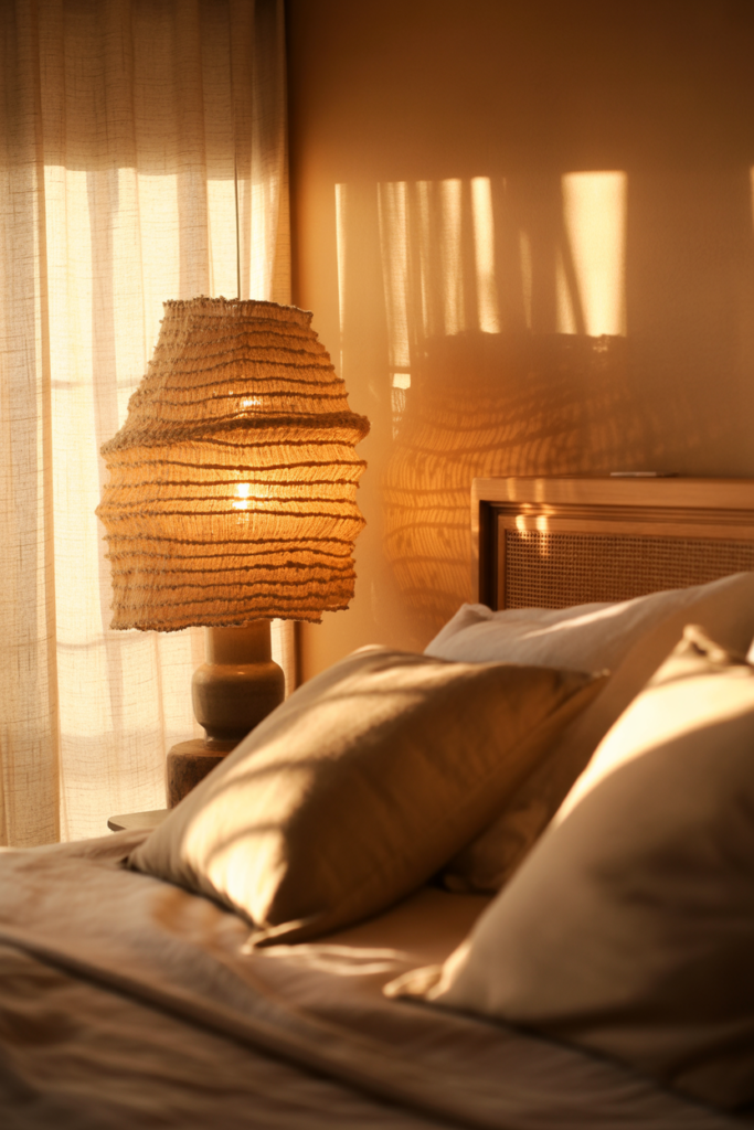 7 Warm Lighting With DIY Lamp Shades