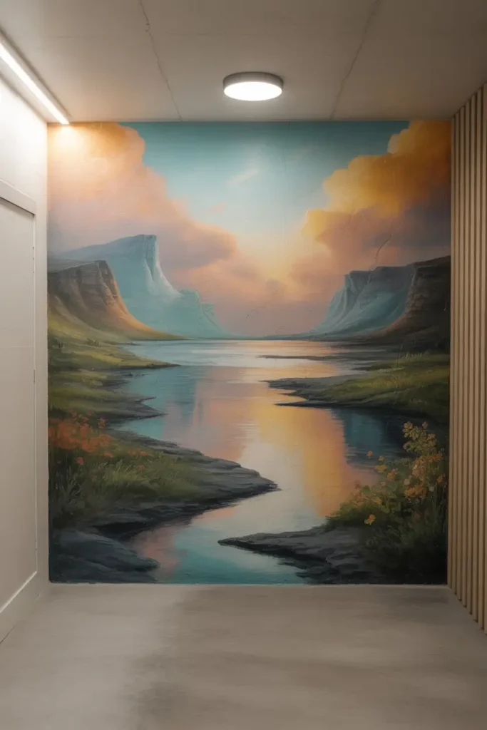 7. Concrete Wall Murals