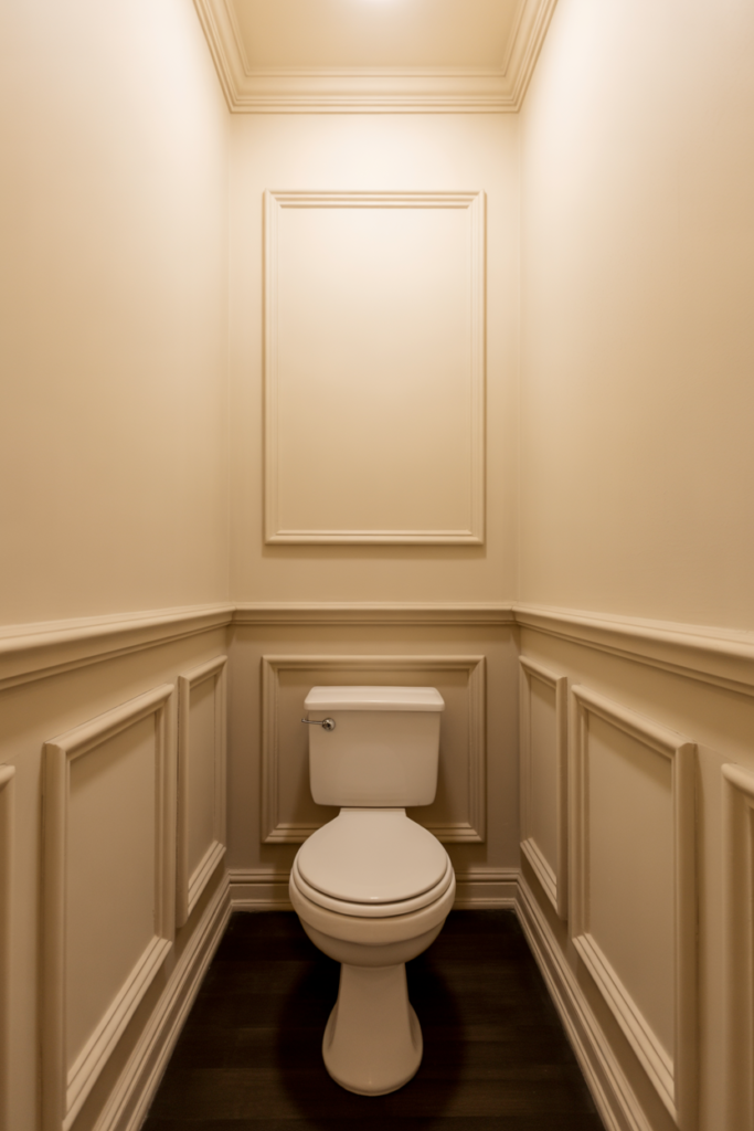 7. Half Wall Wainscoting