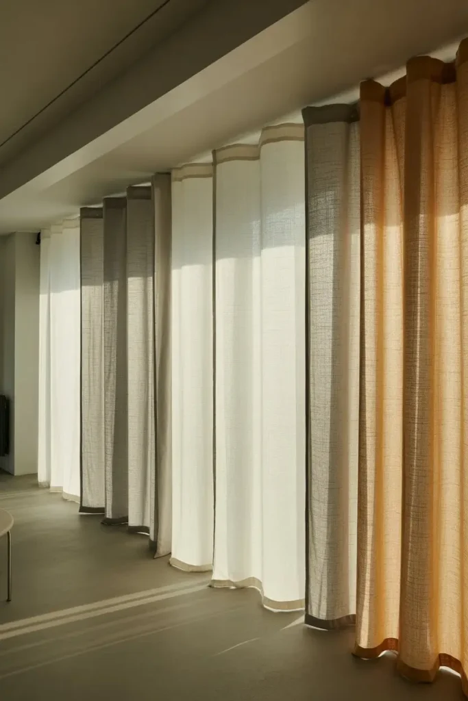 7. Hang Curtains Inside the Window Frame for a Polished Look