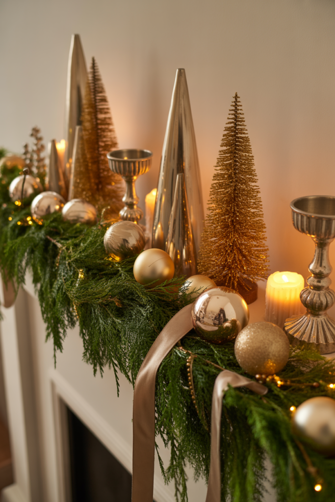 7. Metallic Touches for Soft Holiday Shine