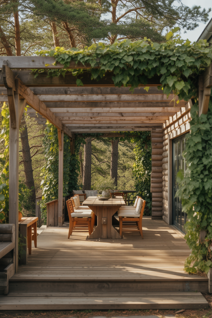 7. Pergolas for Light and Shade